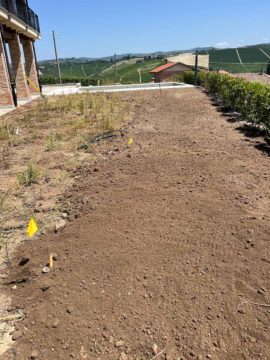 Preparazione Giardino Siepe e preparazione terreno - Monforte